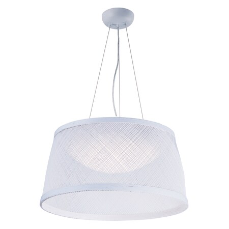 Maxim Lighting Bahama 1-Light 24.25" Wide White Pendant Light 54376WT